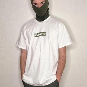 Supreme 21 fw Berlin Box Logo Teeベルリン限定ブーゴ半袖Tシャツスーパーコピー