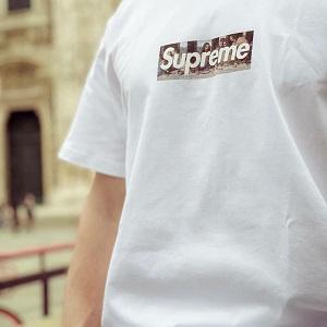 Supreme 21ss Milan Box Logo Te...