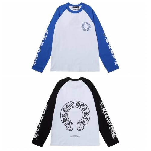 CHROME HEARTSクロムハーツ ロゴ長袖Tシャツ 男女ファッション