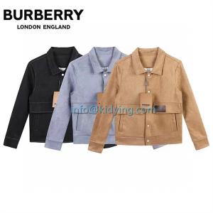 BURBERRY スエード バーバリージャケットスーパーコピー メンズ 完成度が高い 大人流ブルゾン着こなし!