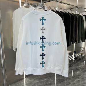 CHROME HEARTS 装いが格段にランクアップ! 偽クロムハーツ プルオーバーパーカー ユニセックス2色展開