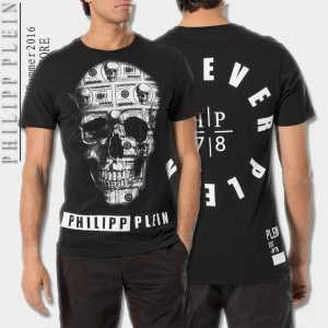 オリジナル 2016春夏  フィリッププレイン PHILIPP PLEIN   半袖Tシャツ 2色可選