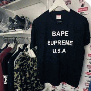 2016 売れ筋のいい supreme bape 男女兼用 ...