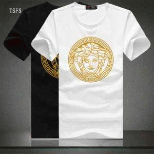 2016春夏 大好評♪ ヴェルサーチ VERSACE 半袖Tシャツ 2色可選