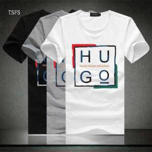 お洒落自在  2016春夏 ヒューゴボス HUGO BOSS 半袖Tシャツ 3色可選