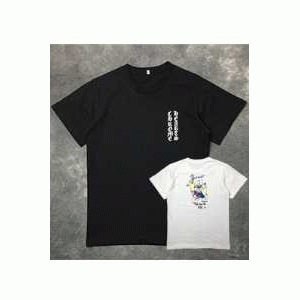 落ち着いた感覚 2016春夏    クロムハーツCHROME HEARTS  半袖Tシャツ 男女兼用 2色可選