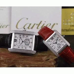 2016 モデル大絶賛♪ カルティエ CARTIER 恋人腕時計 輸入クオーツムーブメント 多色選択可