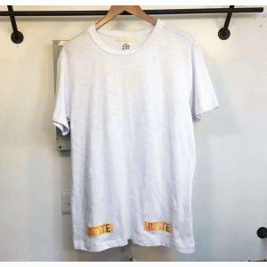お買得 2016-17春夏新作 Off-White オフホワイト半袖 Tシャツ
