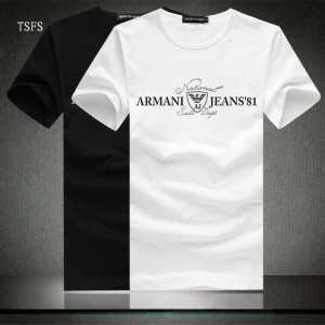 最安値！ 2015春夏物 ARMANI アルマーニ 半袖Tシャツ 2色可選