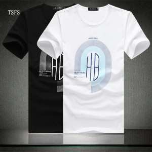 今からの季節にピッタリ！ 2015春夏物 HUGO BOSS ヒューゴボス 半袖Tシャツ 2色可選