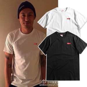 ずっと人気? 2015春夏物 SUPREME シュプリーム 半袖 Tシャツ 2色可選