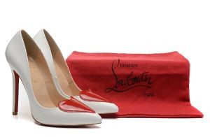 2015新品 クリスチャンルブタン Christian Louboutin エナメル革ハート型 ハイヒールヒール高さ10CMと12CM