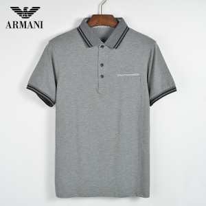 2015 アルマーニ ARMANI 素敵  半袖ポロシャツ 4色可選