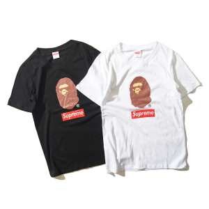 大注目！2016 シュプリーム SUPREME 半袖Tシャツ 男女兼用 2色可選