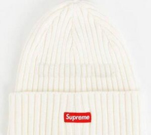 家族皆にも掛けるタイプ　Supreme　シュプリーム　ニット帽子　キャップ　ホワイト　収縮性に優れる　コピーブランド.