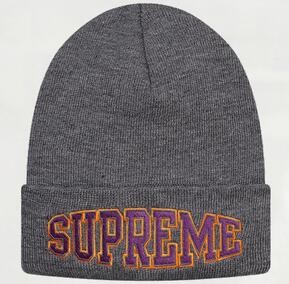 大人気の新シリーズ　シュプリーム キャップ 偽物　Supreme　ニット帽子　グレー.