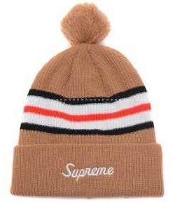 秋冬上質！Supreme、シュプリームの自分好みのポンポン付...