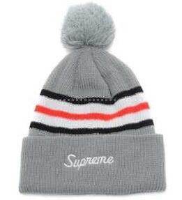 秋冬定番タイプのシュプリーム　コピー、Supremeのポンポン付きのニット帽子.