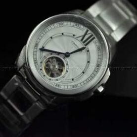 Cartier、カルティエの日付と曜日が付く素敵な男性腕時計...