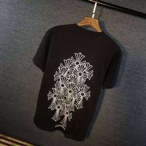 春夏20184色可選 CHROME HEARTS 半袖ポロシ...