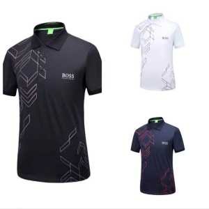 ヒューゴボス HUGO BOSS 半袖Tシャツ 3色可選 大...