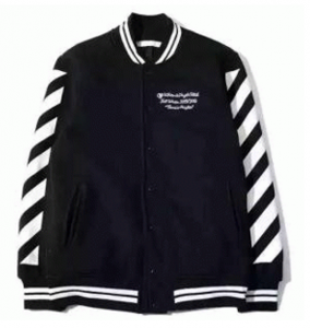 カッコイイ Off White オフホワイトジャケット着こなしメンズスタジャントップス