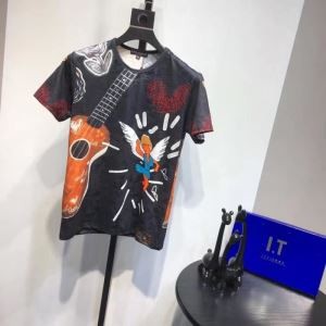 2017春夏 大人の個性を。 半袖Tシャツ 吸汗速乾 Dolce&Gabbana ドルチェ＆ガッバーナ