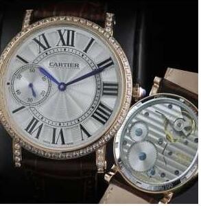 魅力の半自動卷腕時計　CARTIER　カルティエ時計 メンズ...