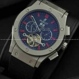 ウブロ 時計 メンズ ビッグバン スチールセラミック 激安大特価大人気なHublot 自動巻きのグレーとブラック メンズ腕時計.