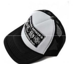CHROME HEARTS限定品　トラッカー クロムハーツ帽子新作 ホワイトブラックキャップ