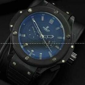 ウブロ コピー 激安 超激得新品のビッグバン スティール セラミック 自動巻きの黒 HUBLO メンズ 腕時計 ブルー文字盤.