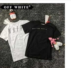 最高級のオフホワイト シャツブランドランキング　OFF-WHITE　完成度の高い半袖シャツ2色可選