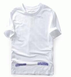 オフホワイト コピー 人気 OFF-WHITE 最安値人気なホワイトとブラック2色 メンズ半袖Tシャツ カジュアル夏服.
