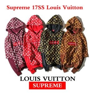 個性派ルイ ヴィトンHOT2017 爆発的通販  LOUIS VUITTON パーカー4色可選