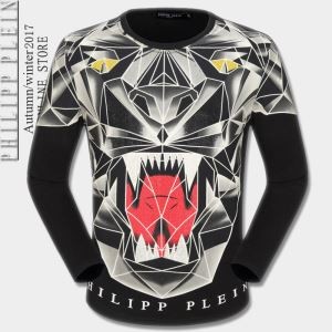 PHILIPP PLEIN  2017秋季上品上質2色可選 長袖 フィリッププレイン