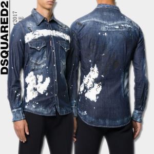 HOT100%新品ディースクエアード DSQUARED2 2017秋冬季超人気 デニムジャケット