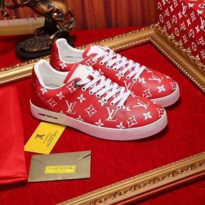 2017秋冬 リゾートスタイル Louis Vuitton x Supreme お買い得送料無料 スニーカー