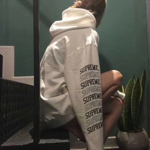 魅力ファッション 2017秋冬 Supreme Sleeve Arc Hooded ちょうどいい丈感 3色可選