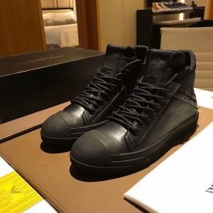 抜群な存在感 2017年春夏 実用性 ハイトップシューズアルマーニ ARMANI
