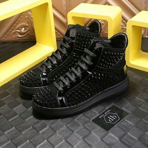 めちゃくちゃお得 2017 フィリッププレイン PHILIPP PLEIN ハイトップシューズ