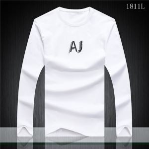 ◆モデル愛用◆ 超レア 長袖Tシャツ アルマーニ ARMANI 3色可選 2017秋冬