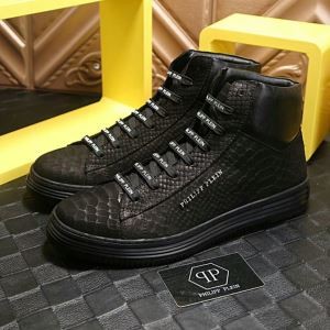 PHILIPP PLEIN ハイトップシューズ 超目玉 20...