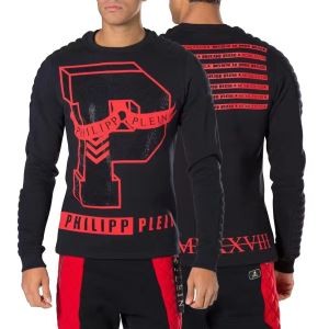 2017秋冬 極上の着心地 フィリッププレイン PHILIPP PLEIN 長袖Tシャツ 2色可選