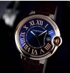 高い評価　カルティエ  CARTIER  バロンブルーLM W69012Z4 メンズ腕時計新作　ブラック