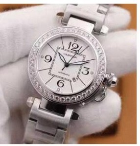 高品質上品　CARTIER　カルティエ　腕時計偽物 W31093M7　レディース　手巻き時計コピー 　シルバー 　ウオッチ