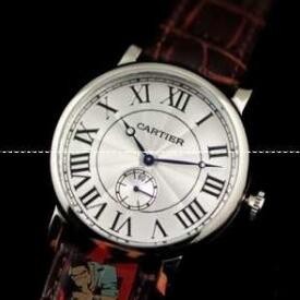 大特価Cartierカルティエ コピー W6801005時計　自動巻きムーブメント メンズ ドライブ ドゥ  ブラウンベルト 男性腕時計