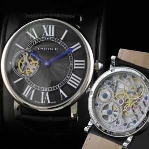 人気販売中CARTIER カルティエ腕時計人気　半自動卷　コピー 男性用腕時計 日本製クオーツ 2針  44mm  メンズ腕時計