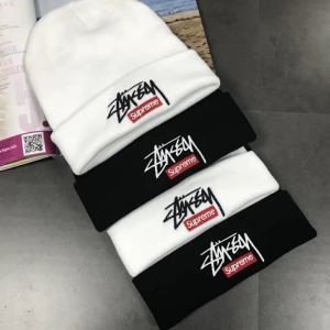 爆買い2017 2色可選 お買い得新作 シュプリーム SUPREMEあったか発熱ニット帽