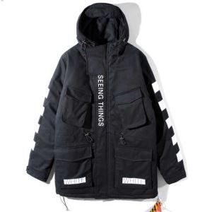 艶やかなコート オフホワイト OFF-WHITE ダウンジャケット2017秋冬季超人気HOT100%新品