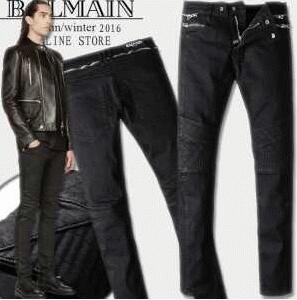 ストリート系 バルマンデニムメンズ BALMAIN ジーンズ...